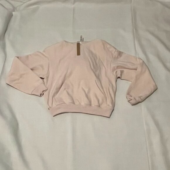 NEW with Tags SKIMS Cotton Fleece Classic Hoodie in Barely Pink Size Extra Small - Picture 5 of 7